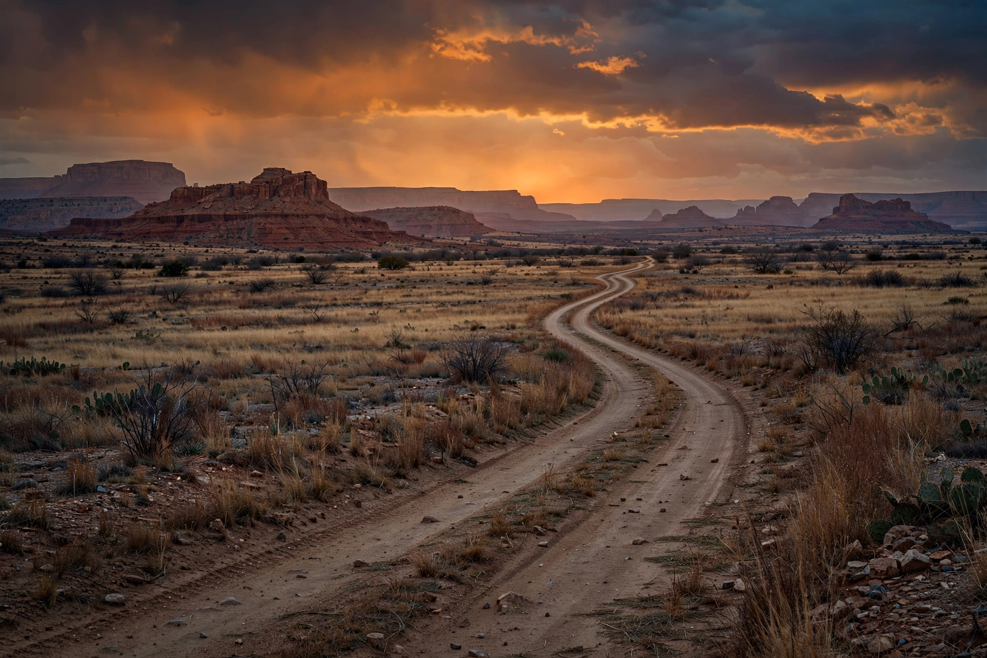 Landman Cast (2026 Guide): Meet the Stars of Taylor Sheridan's Oil Drama 2 rugged West Texas landscape at dusk