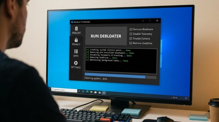 Windows 10 Debloater: Complete Guide to Removing Bloatware and Speeding Up Your System